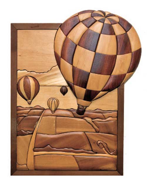 Intarsia Wood Art