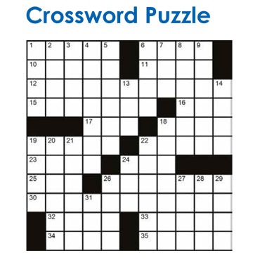Crossword Puzzle May 2019 – Now Magazines